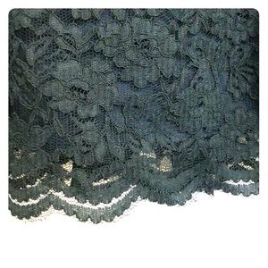 Emerald Green Lace Cocktail Dress